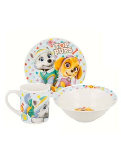 nickelodeon 3-Piece Paw Patrol Girls Printed Snack Set Multicolour  - Image 1
