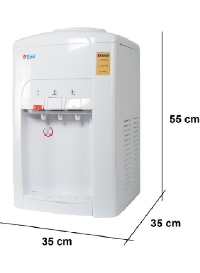 تكنو بيست برادة مياه طاولة - 3صنبور - حار/ بارد / عادي - BWD-003 BWD-003 ابيض - Image 2