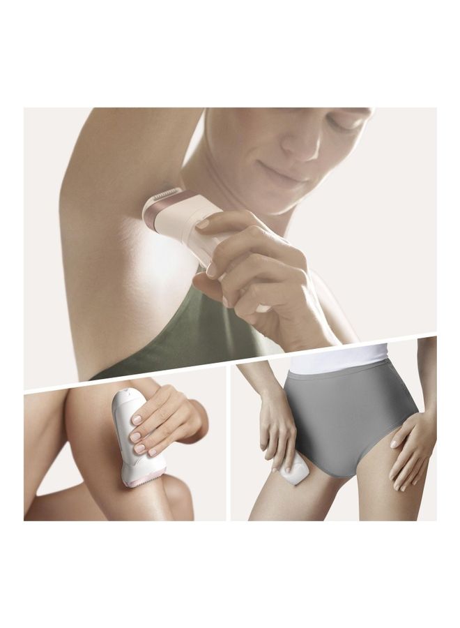 براون ماكينة إزالة الشعر Silk-Épil 9 9-870 اللاسلكية القابلة لإعادة الشحن مع ماكينة حلاقة Venus Extra Smooth للنساء - Image 3