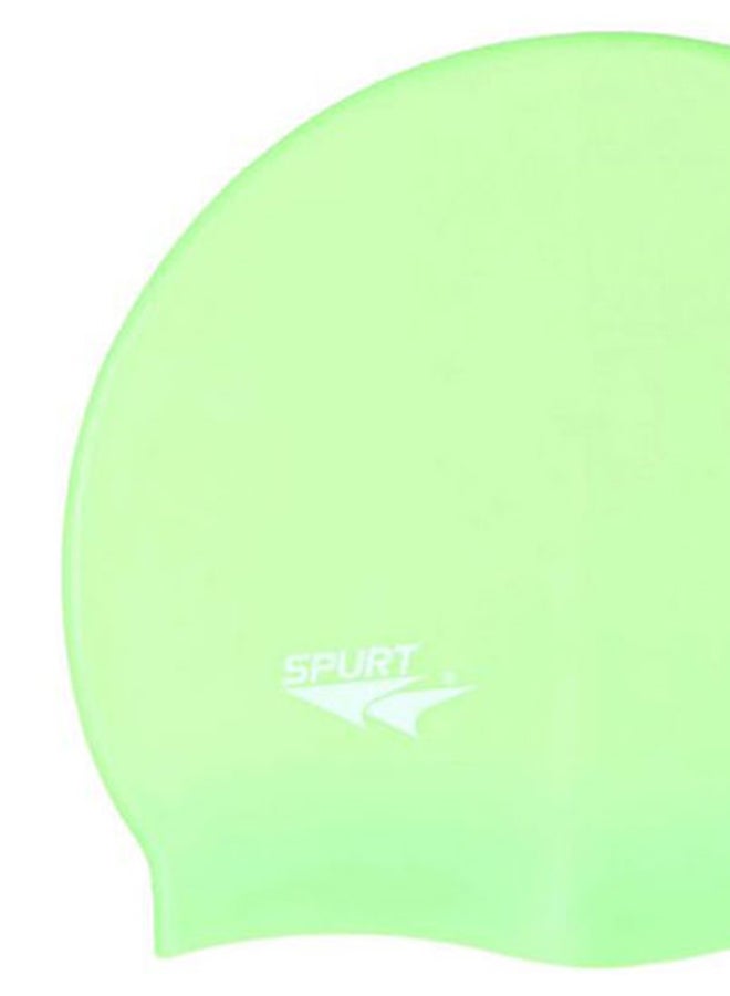 Silicone Swimming Cap In Zipper Bag One Size cm