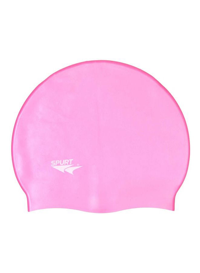 سبرت قبعة سباحة مصنوعة من السيليكون مع حقيبة بسحاب One Size cm  - Image 1