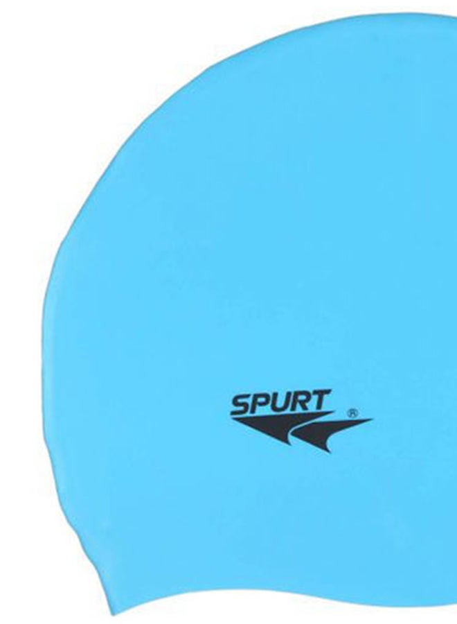 Spurt Silicone Swimming Cap in Bag One Size cm - Image 3