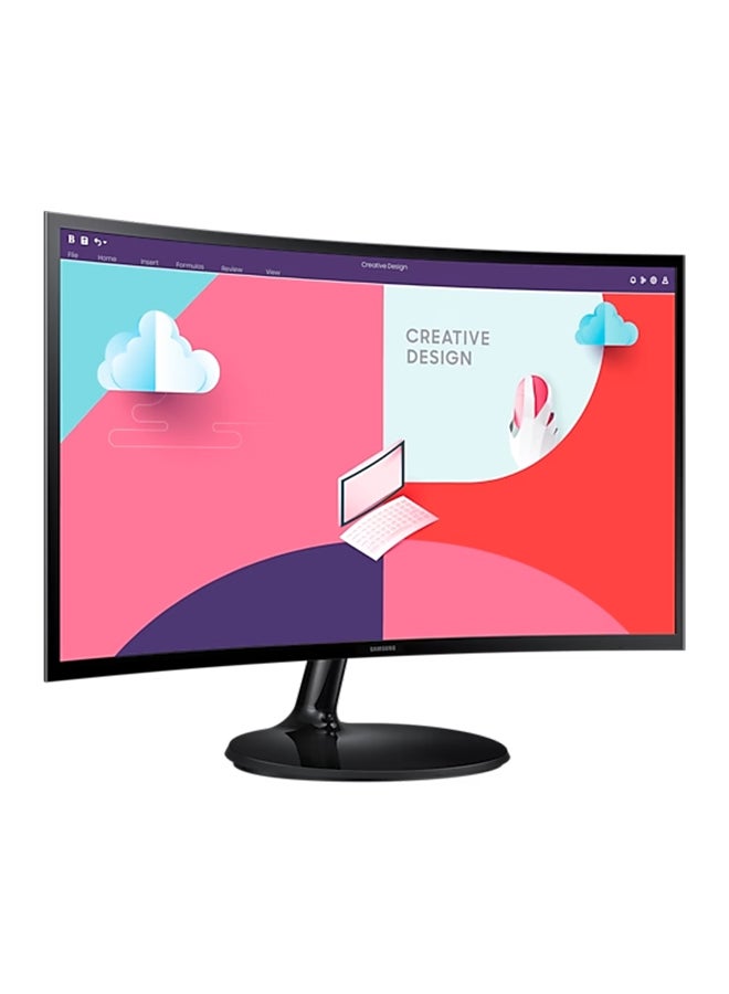 27 Inch Essential Curved Monitor, 75Hz AMD FreeSync, Gameing Compatable, S3 S36C LS27C360 Black - v1680275431/N53390365A_3