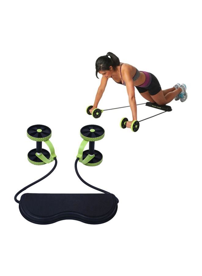 Kanteen Store - Abdominal Exercise Wheel Roller With Rope 25cm - Image 1