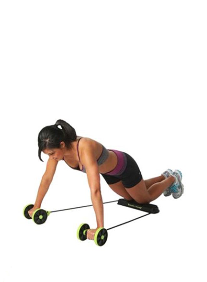 Kanteen Store - Abdominal Exercise Wheel Roller With Rope 25cm - Image 1