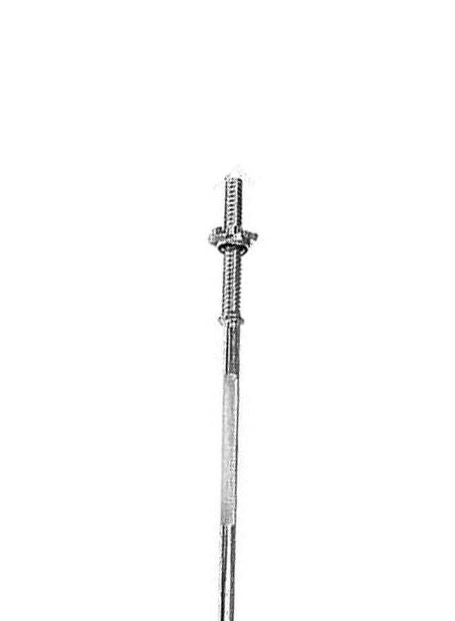 Weight Lifting Bar With Chrome Spin lock 150centimeter - Image 2
