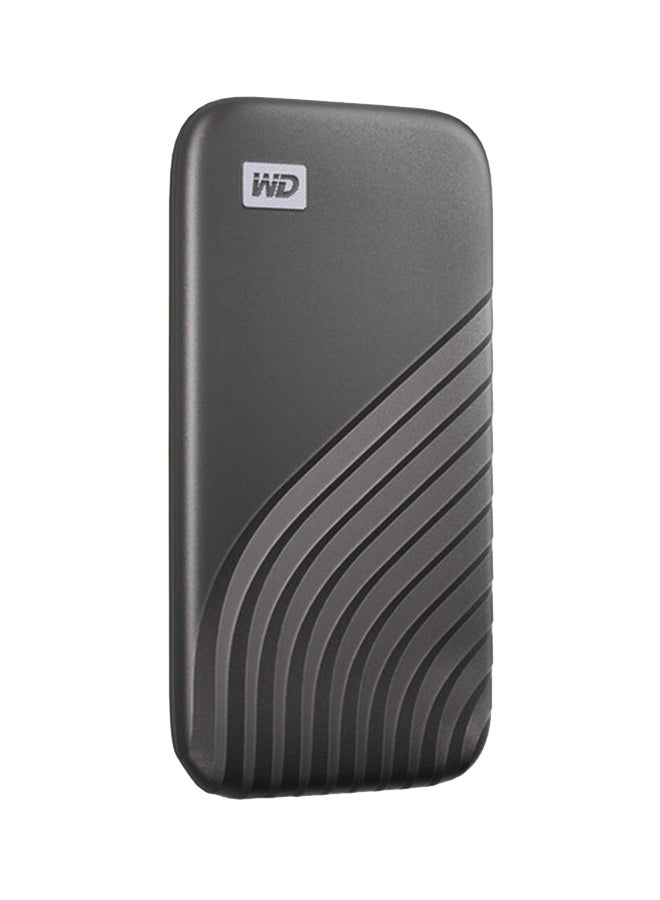 WD - My Passport SSD - Portable SSD, up to 1050MB/s Read and 1000MB/s Write Speeds, USB 3.2 Gen 2 - Space Gray 4.0 TB - Image 1