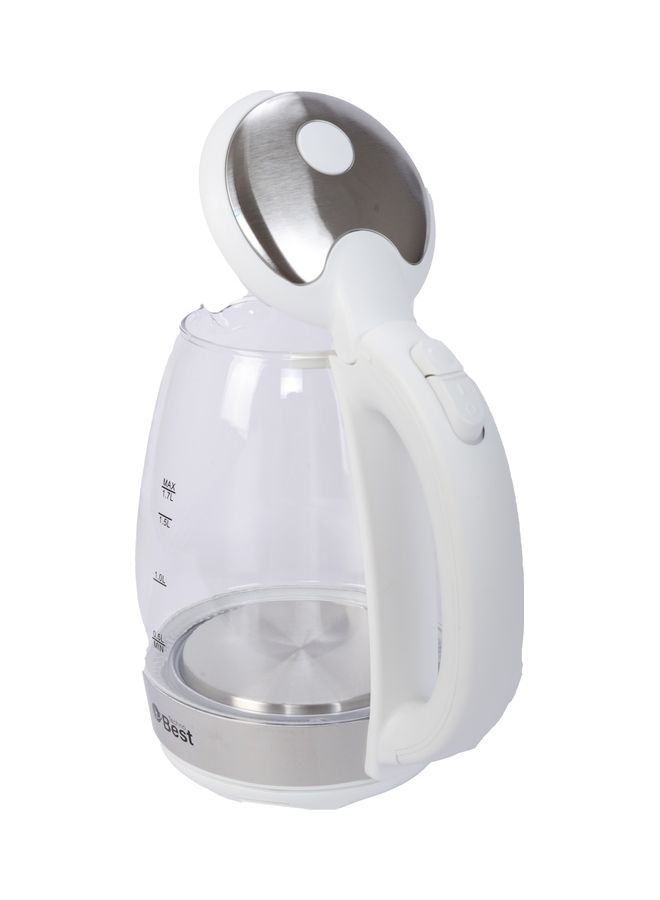 Techno Best Glass Kettel 1.7 L 1850 W BGK-002 White  - Image 4