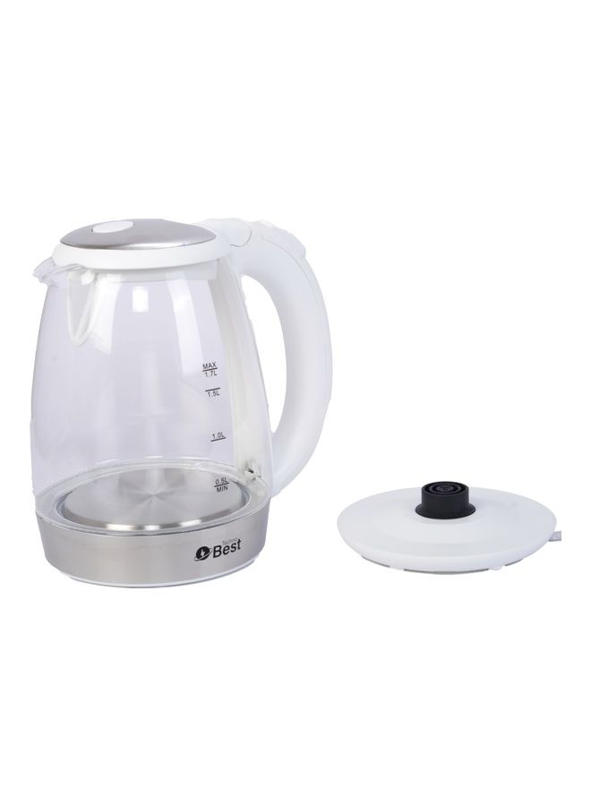 Techno Best Glass Kettel 1.7 L 1850 W BGK-002 White  - Image 5