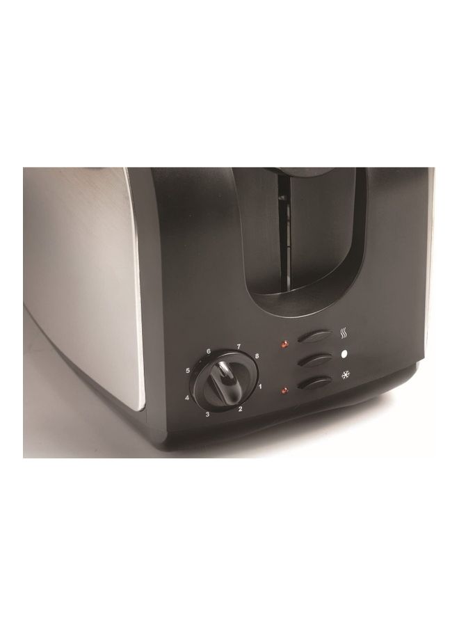 KENWOOD - Bread Toaster With Adjustable Browning Control Removable Crumb Tray For Easier Cleaning Automatic Pop Up Defrost Warm & Cancel Function 900 W TCM01.A0BK Black/Silver - Image 1