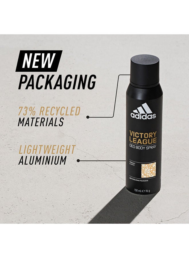 Adidas Victory League Body Spray 150ml  - Image 2