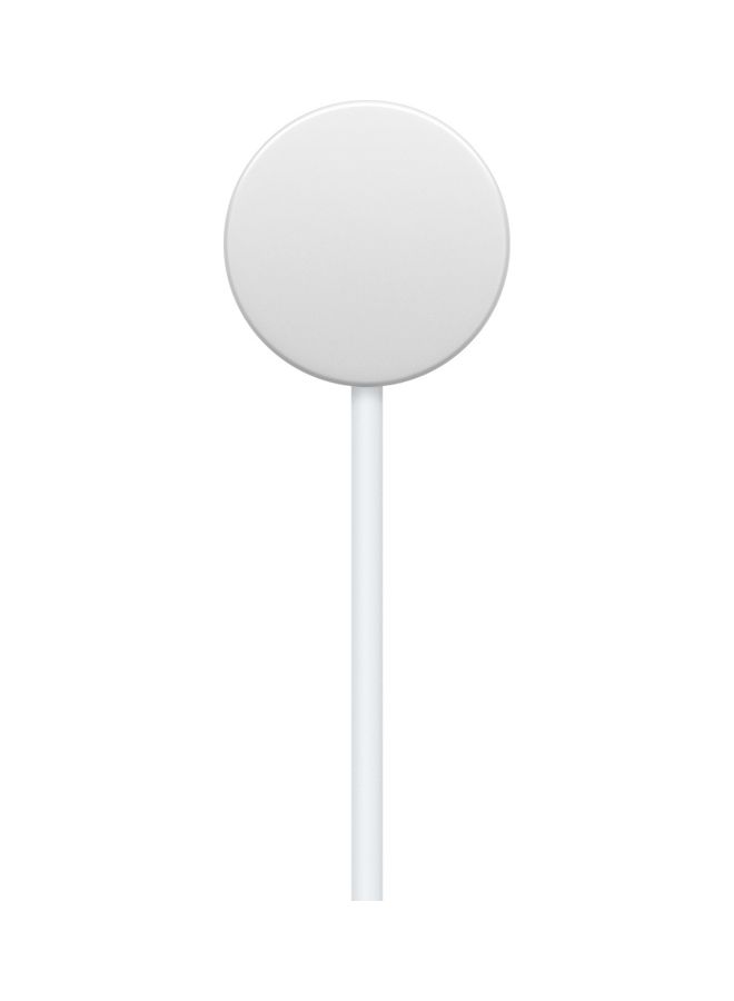 Apple - Watch Magnetic Fast Charger To USB-C Cable White - Image 1