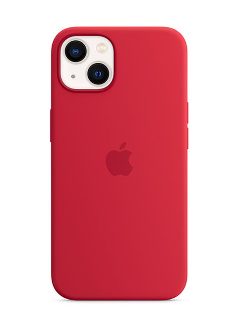 iPhone 13 Silicone Case with MagSafe Product (Red)