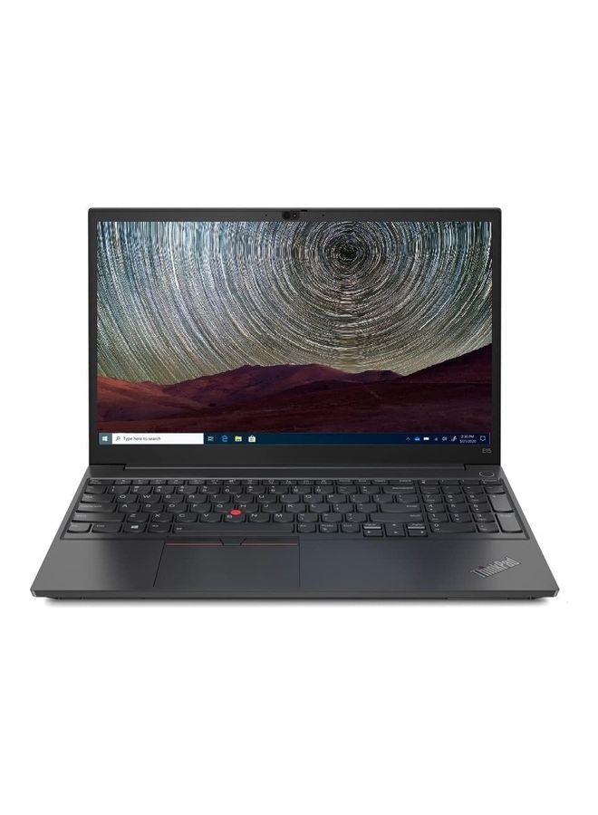 Lenovo ThinkPad E14 Gen4 (21E3009WAD) Laptop With 14-Inch Display, Core i7-1255U Processor/16GB RAM/512GB SSD/Intel lris Xe Graphics/DOS Arabic Black - Image 1