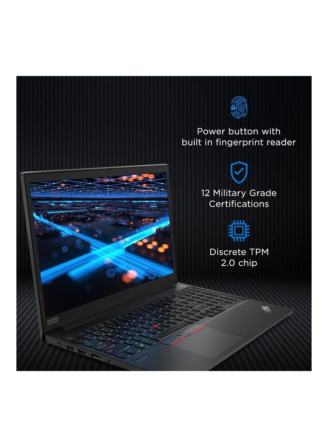 Lenovo ThinkPad E14 Gen4 (21E3009WAD) Laptop With 14-Inch Display, Core i7-1255U Processor/16GB RAM/512GB SSD/Intel lris Xe Graphics/DOS Arabic Black - Image 3