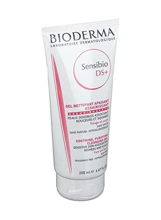 Bioderma Sensibio DS+ Cleansing Gel White 200ml  - Image 1