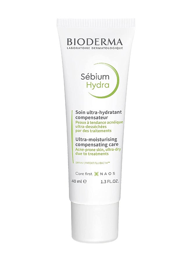 Sebium Ultra Hydra Compensateur Moisturizing Cream White 40ml - v1680513368/N15570461A_1