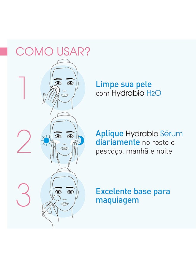 Bioderma Hydrabio Moisturizing Serum For Face and Neck  - Image 5