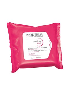 25-Piece Sensibio H2O Make Up Removing Wipes