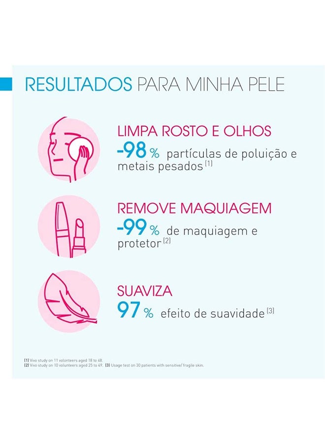 Bioderma - 25-Piece Sensibio H2O Make Up Removing Wipes - Image 1