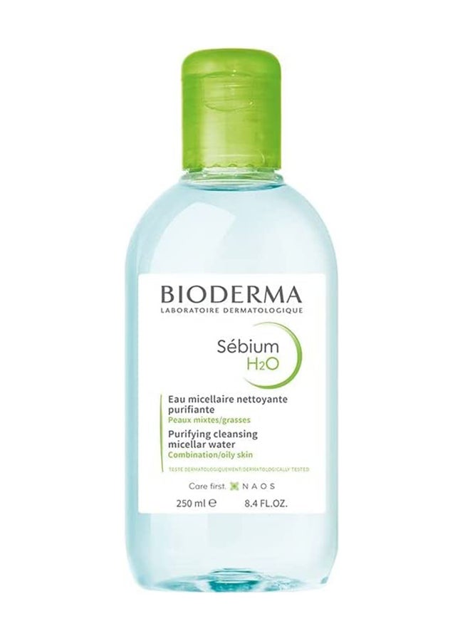 Bioderma - Sebium H2O Purifying Cleansing Micellar Solution 250ml - Image 1