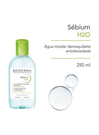 محلول ميسيلار سيبيوم H2O لتنظيف البشرة وتنقيتها 250ملليلتر - view 2
