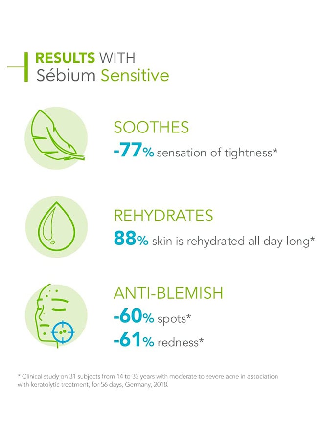 Bioderma Sebium Sensitive White /Green 30ml  - Image 5