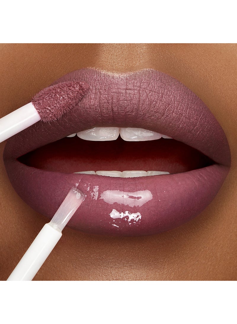 KIKO MILANO Unlimited Double Touch Matte Lipstick Dark Rosy Chestnut 121  - Image 5