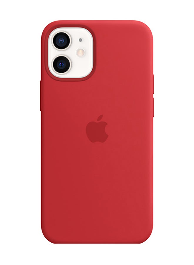 iPhone 12 Mini Silicone Case With MagSafe (Product) Red