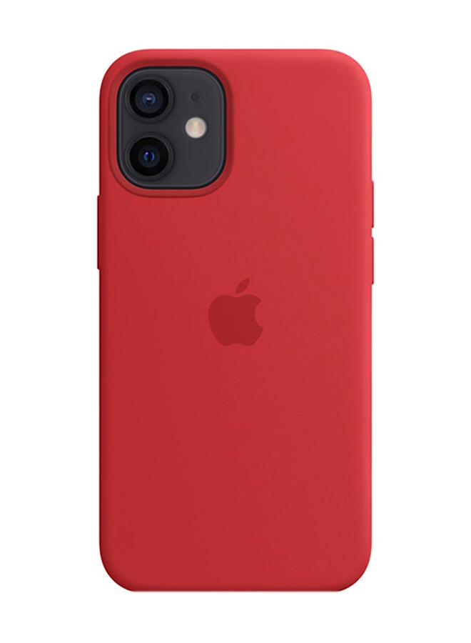 iPhone 12 Mini Silicone Case With MagSafe (Product) Red