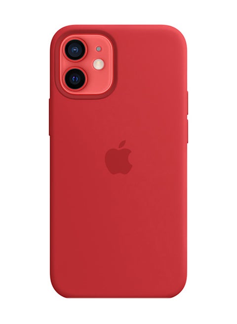 iPhone 12 Mini Silicone Case With MagSafe (Product) Red