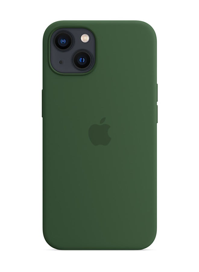 Apple iPhone 13 Silicone Case with MagSafe Clover - Image 1