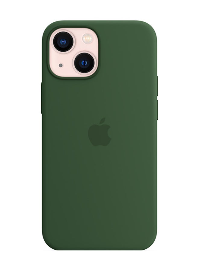 Apple - iPhone 13 mini Silicone Case with MagSafe Clover - Image 1