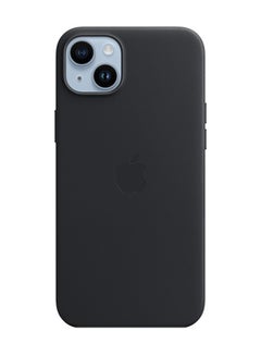 iPhone 14 Plus Leather Case with MagSafe Midnight