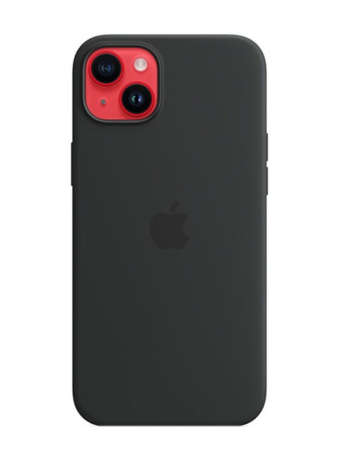 iPhone 14 Plus Silicone Case with MagSafe Midnight