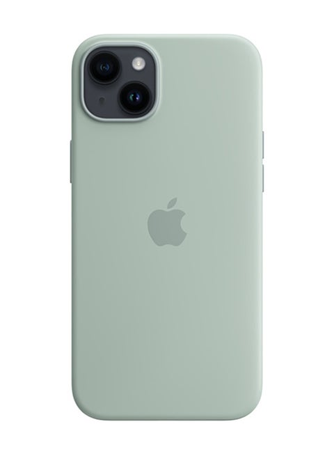 iPhone 14 Plus Silicone Case with MagSafe Succulent