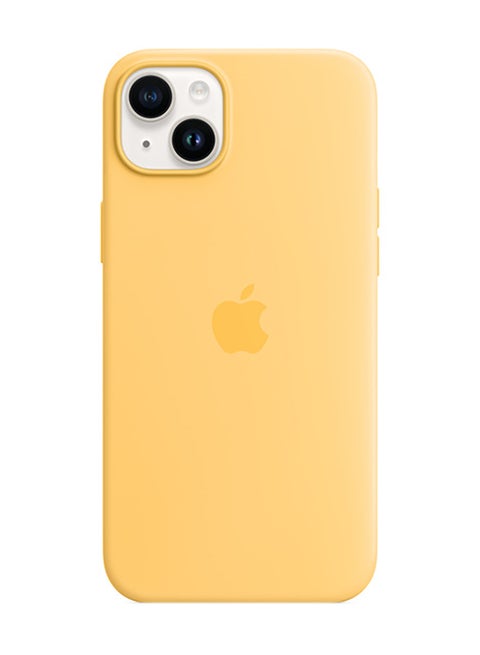 iPhone 14 Plus Silicone Case with MagSafe Sunglow