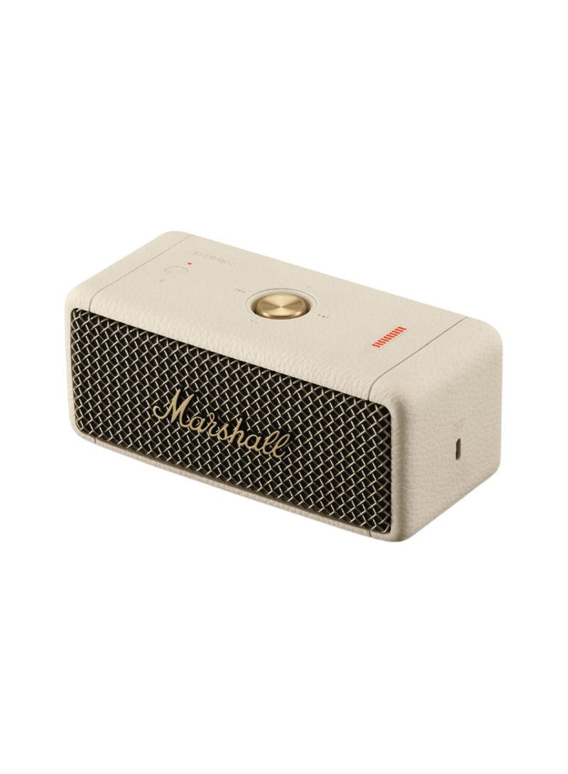 Marshall - Emberton II Portable Bluetooth Speaker - Cream - Image 1