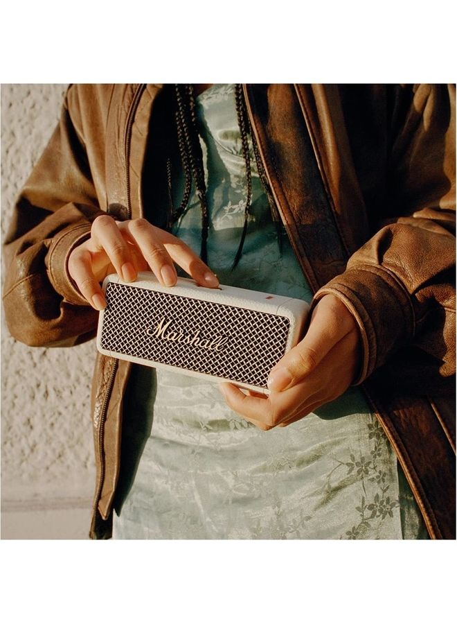 Marshall - Emberton II Portable Bluetooth Speaker - Cream - Image 1