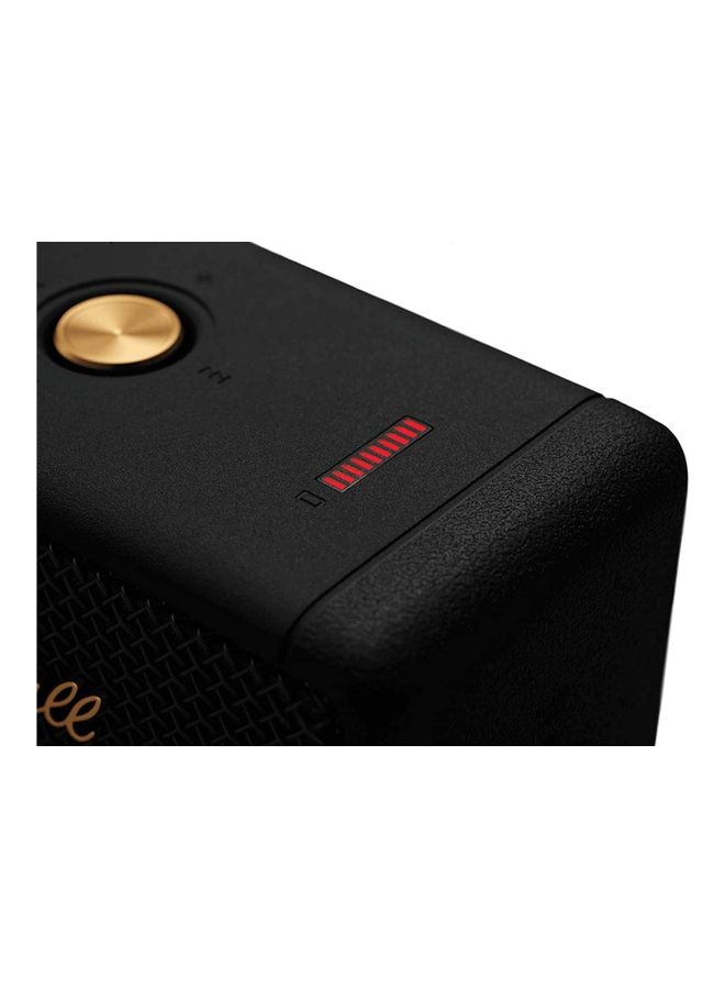 Marshall Emberton II Portable Bluetooth Speaker - Black and Brass  - Image 4