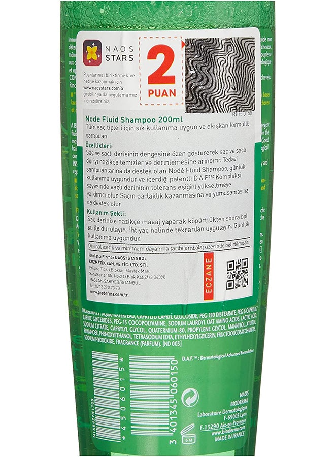 Bioderma Nodé Non Detergent Fluid Shampoo 200ml  - Image 4