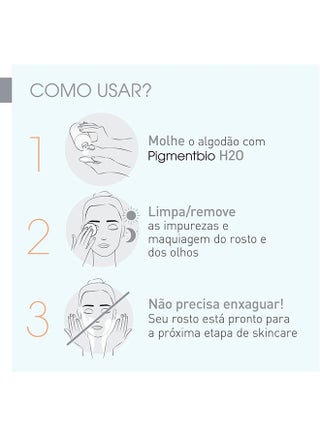 ماء ميسيلار لتفتيح البشرة بيجمنت بيو H2O 250ملليلتر - view 5