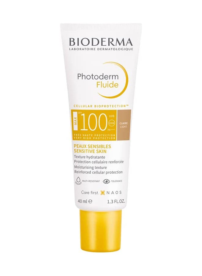 Bioderma Photoderm Fluide SPF 100 Sensitive Skin 40ml  - Image 1