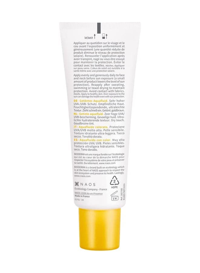 بيوديرما - بيوديرما | واقي شمس مع لون اكوفلويد SPF50+ | 40مل 40ملليلتر - Image 1