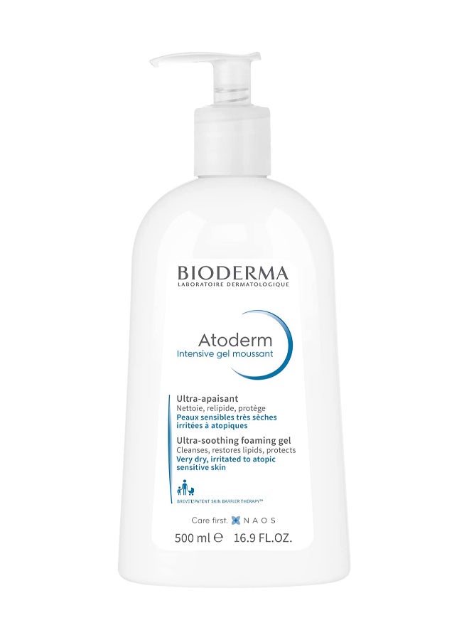 Bioderma - Atoderm Intensive Gel Moussant Cleanser 500ml - Image 1