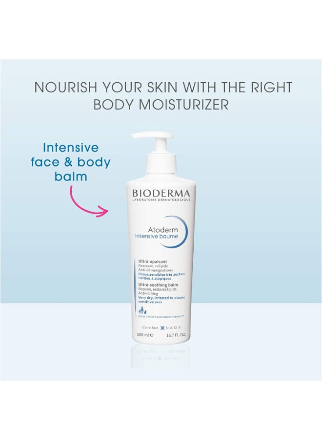 Bioderma - Atoderm Intensive Gel Moussant Cleanser 500ml - Image 1