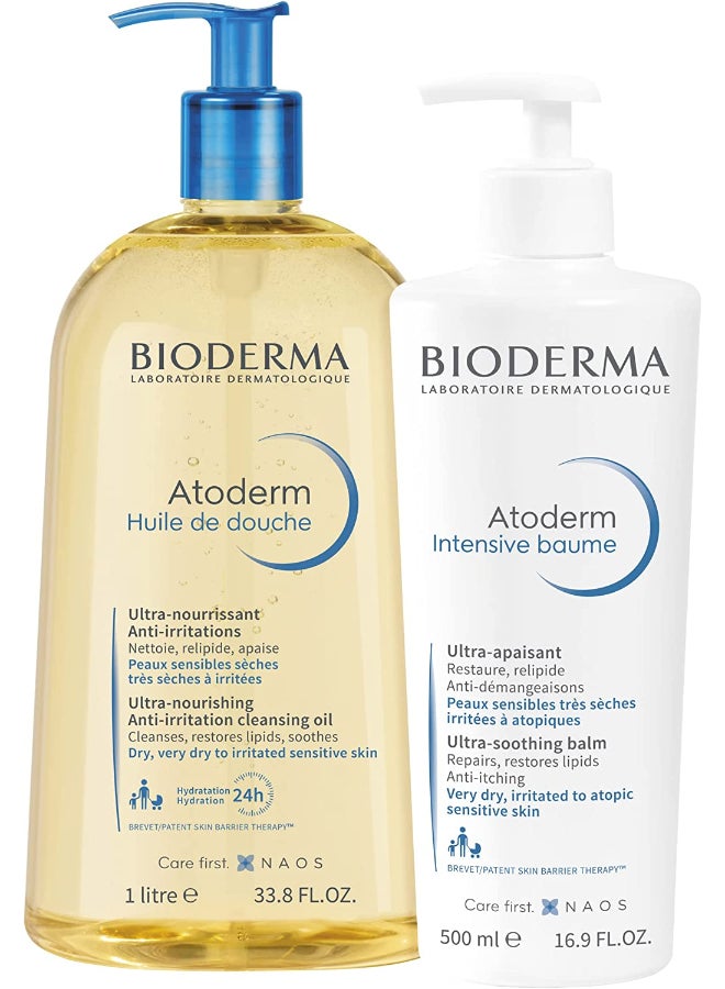 Bioderma - Atoderm Intensive Balm Moisturizer 500ml - Image 1