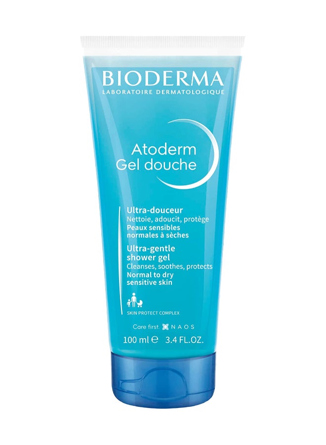 جل إستحمام لطيف من Atoderm 100ملليلتر 