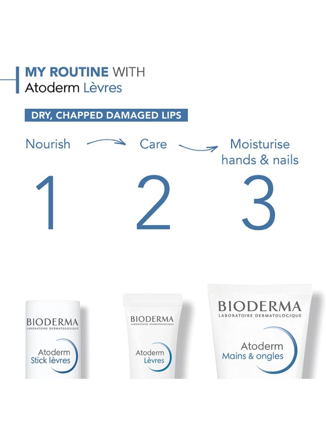 Bioderma - Atoderm Lips Moisturising Stick 4grams - Image 1