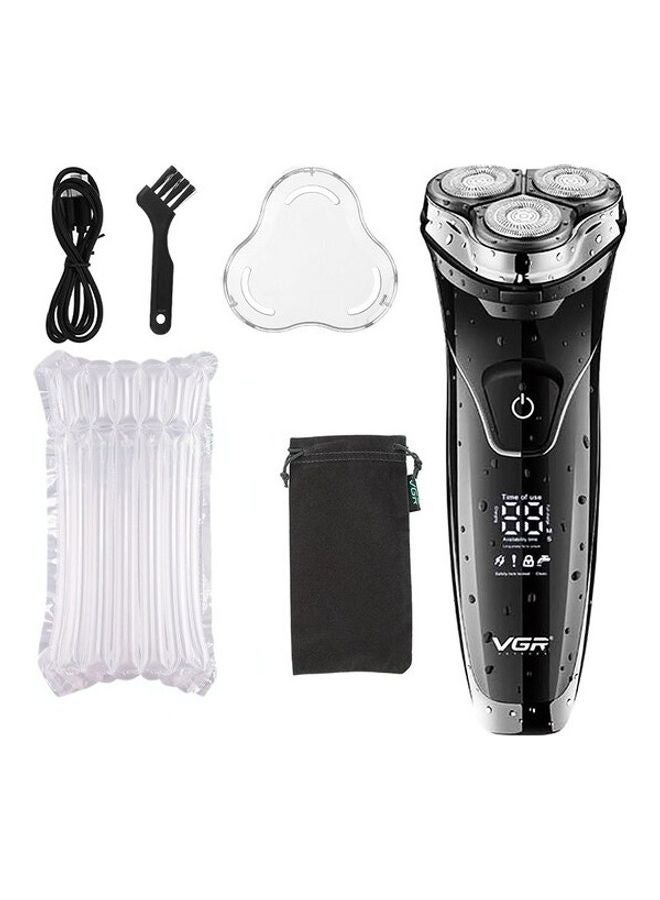 VGR V-318 Electric Shaver For Men USB Charging Cable With Metal Blade  - Image 4